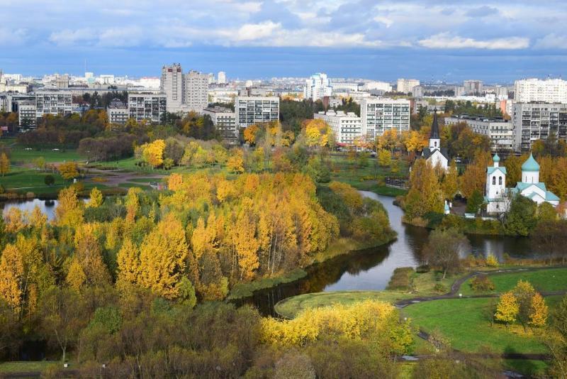 City Park Apartments Sankt Petersborg Eksteriør billede